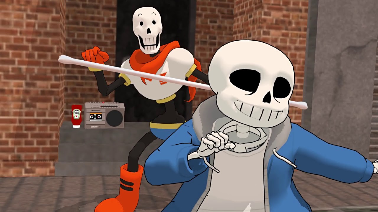 【MMD】著作権的にやべー場所だったから移動した【Undertale】