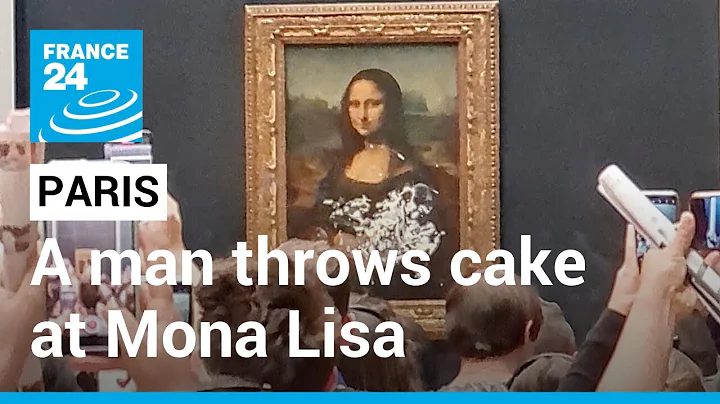 Paris: Man disguised as old woman throws cake at the Mona Lisa • FRANCE 24 English