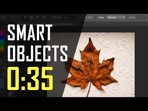 How to: Convert to Smart Object in Photoshop CC 