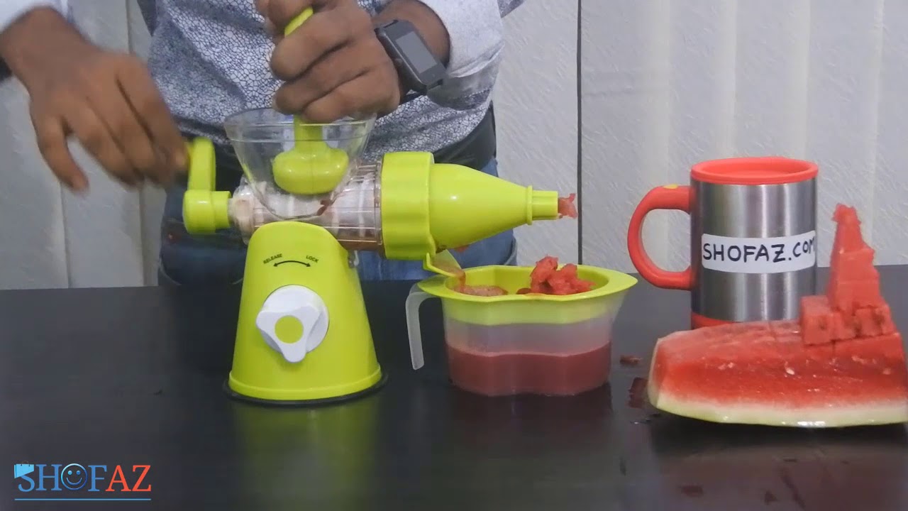 Manual Hand Juicer YouTube