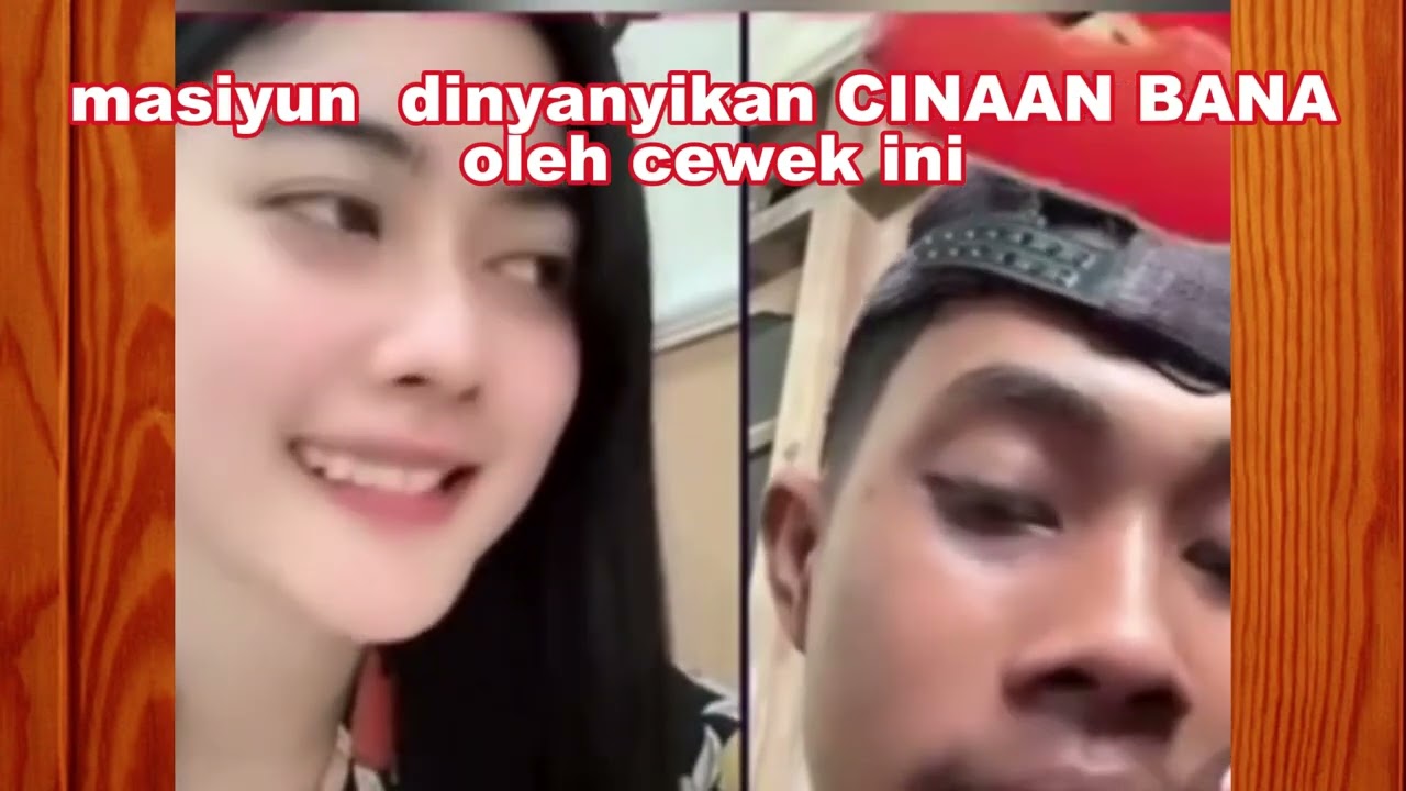 cewek ini nyanyi CINAAN BANA depan masiyun#masiyun #fauzana #duet