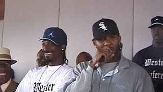 Spider Loc Ambushes The Game \& Snoop At West Coast Peace Conference