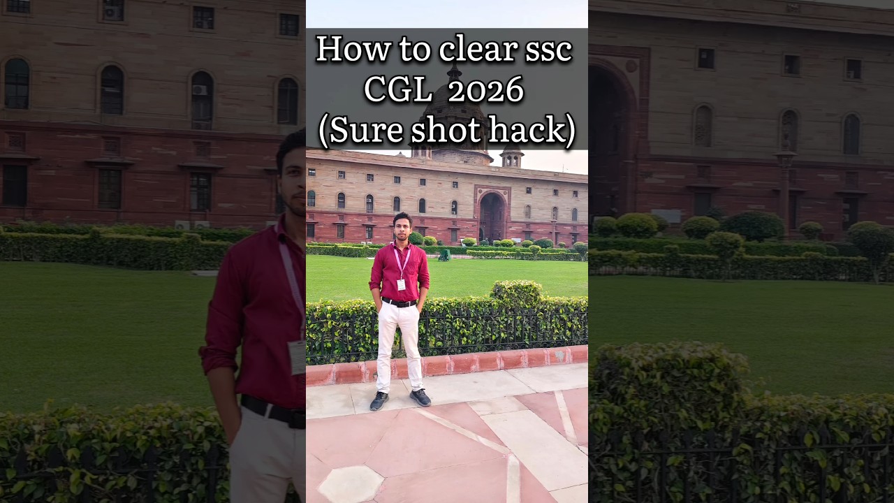 “SSC CGL 2026 Strategy | Toppers Wali Smart Study Planning 💯 | CGL Prep Tips