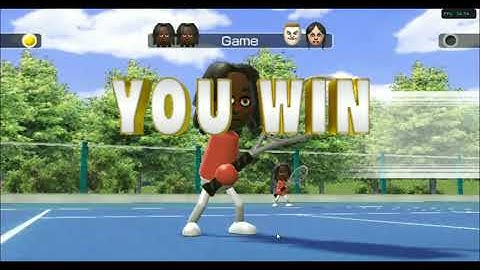 Wii Sports: CPU racket texture hack