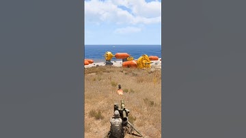 How does TOW work in simulated naval engagements? #simulation #military #dcs #arma #army #shorts