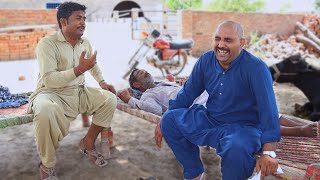 Baba Mar Gya |Airport|Funny Video|Punjabi Comedy|Chamkila Moon|Baba Helmet 2023