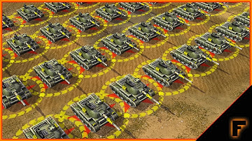 Zero Hour | Price Match | 50 Emperors vs 135 Tank Battlemasters | Command and Conquer Generals
