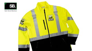 How to Heat Press Hi-Viz Technical Softshell Jackets for Workwear - Tutorial