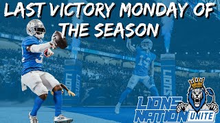 Detroit Lions | Last Victory Monday Of The Season [Detroit Lions News And Rumors]