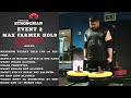 Englands Strongest Man Qualifier | Event 2 | Max Farmer Hold