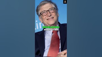 Bill Gates  Kindness & Smart Cities of the Future #billionaire