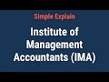 What is the institute of management accountants