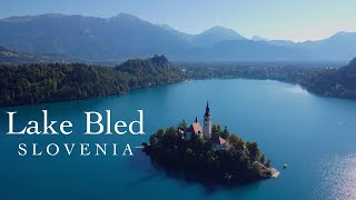 Lake Bled - Slovenia (4K Morning Flight)