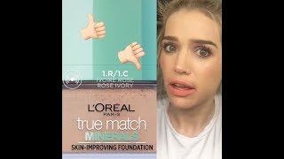 L'oréal TRUE MATCH MINERALS Mattifying Powder Review | Ingrida G