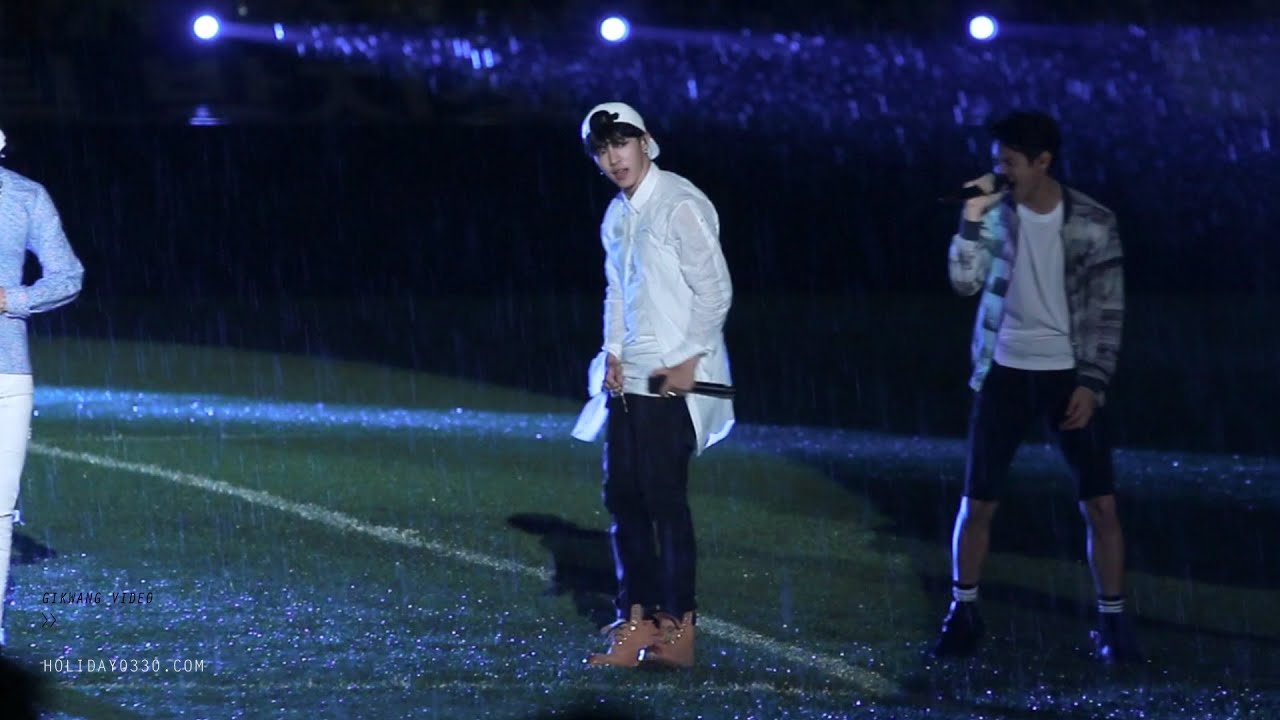 140725 K리그 올스타전 기광 : 아름다운 밤이야