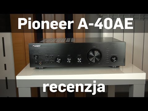 Pioneer A-40AE Wzmacniacz zintegrowany z nagrodą EISA Recenzja/review sklep.RMS.pl KOD RABATOWY!