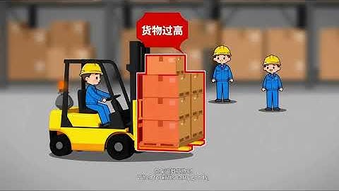 停止这样使用叉车！“提升仓库安全：利用 MG 动画分析叉车操作危险。”
