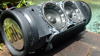 JBL XTREME Dabro Remix BASS TEST!!! (In the Pool)