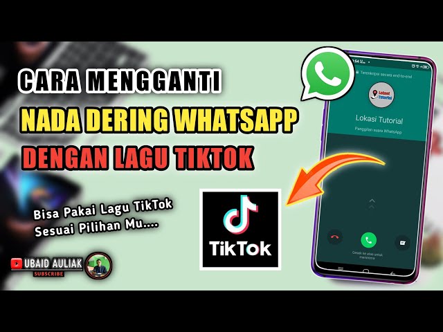 Cara Mengganti Nada Dering WA Dengan Lagu TikTok class=