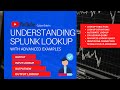 How to create and manipulate Splunk Lookup | Configuring Time Based Lookup | Basic & Adv. query