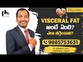 Telugu what is visceral fat  how to reduce   9885753631  p venkat sai wellness coach 