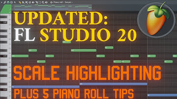 FL Studio Scale Highlighting Plus 5 Extra Tips UPDATED 2022
