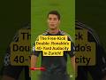 The Free-Kick Double: Ronaldo's 40-Yard Audacity in Zurich! #ronaldo #freekick