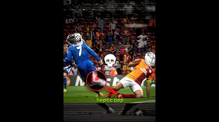 Ronaldo's Dribbling Broke His Ankle💀#ronaldo #footballedits #fyp #viral #shorts #cristiano #cr7 #4k
