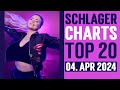 Schlager charts top 20  04 april 2024