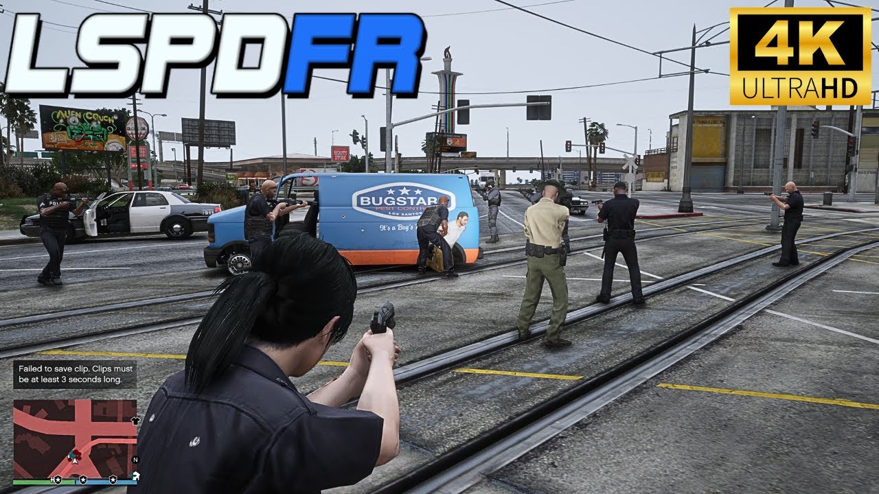 LSPDFR Police Patrol Gameplay in GTA 5 (LSPDFR MOD) - YouTube