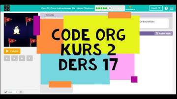 Code Org Kurs 2 Ders 17 Oyun Laboratuvarı Bir Hikaye Oluşturun - Code.org Kurs 2 Ders 17