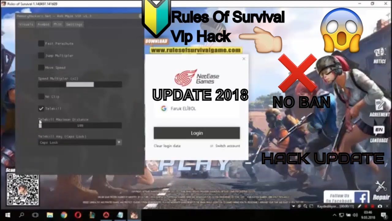 RULES OF SURVİVAL DWXM VİP HACK [UPDATED]