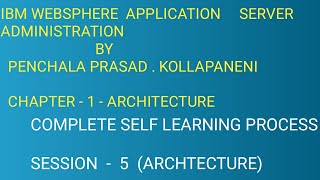 Celebrity WAS Administration - Chapter - 1    Architecture Session -  5 Wealth