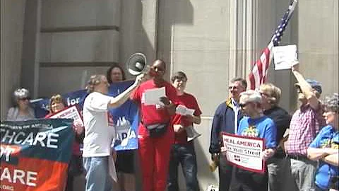 Brenda King's Tax Day Protest Speech in Front of G...