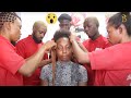 UNBELIEVABLE ⬆️ VIRAL 💣BOMB🔥😱MUST WATCH 😳 MAKEUP AND HAIR TRANSFORMATION ❤️MELANIN 🍫 HAIR BRAIDING