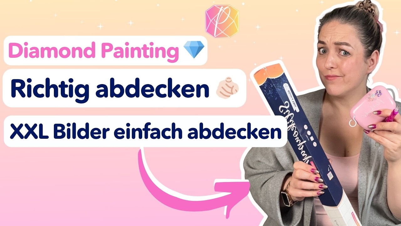 Diamond Painting Anfänger Fehler: Silikonpapier + E-Painter richtig verwenden 💎