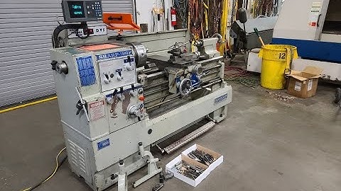 Sharp Gap Bed Engine Lathe Model 1640V