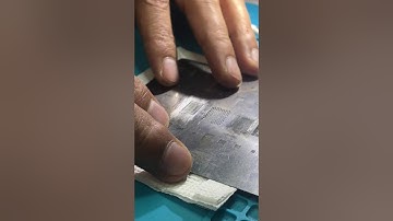 reballing iphone 8plus wifi ic  (Part 1)