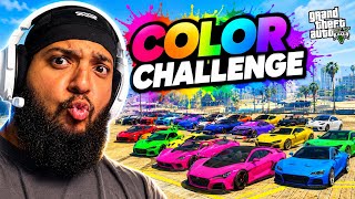 The COLOR CHALLENGE On GTA 5..!!