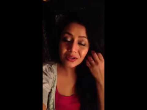 Neha kakkar singing tere dar par sanam latest selfie video   YouTube