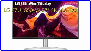 REVIEW (2026): LG 27UL550-W 27