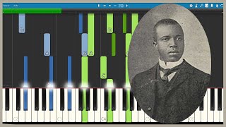 Peacherine Rag - Scott Joplin [PIANO TUTORIAL + SHEET MUSIC]