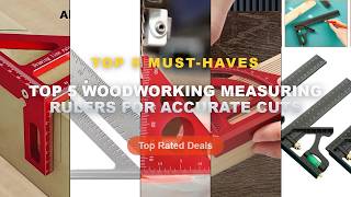 Cheap & Best Top 5 Woodworking Measuring Rulers For Accurate Cuts Unboxing & Review - 150/200/250mm Guide