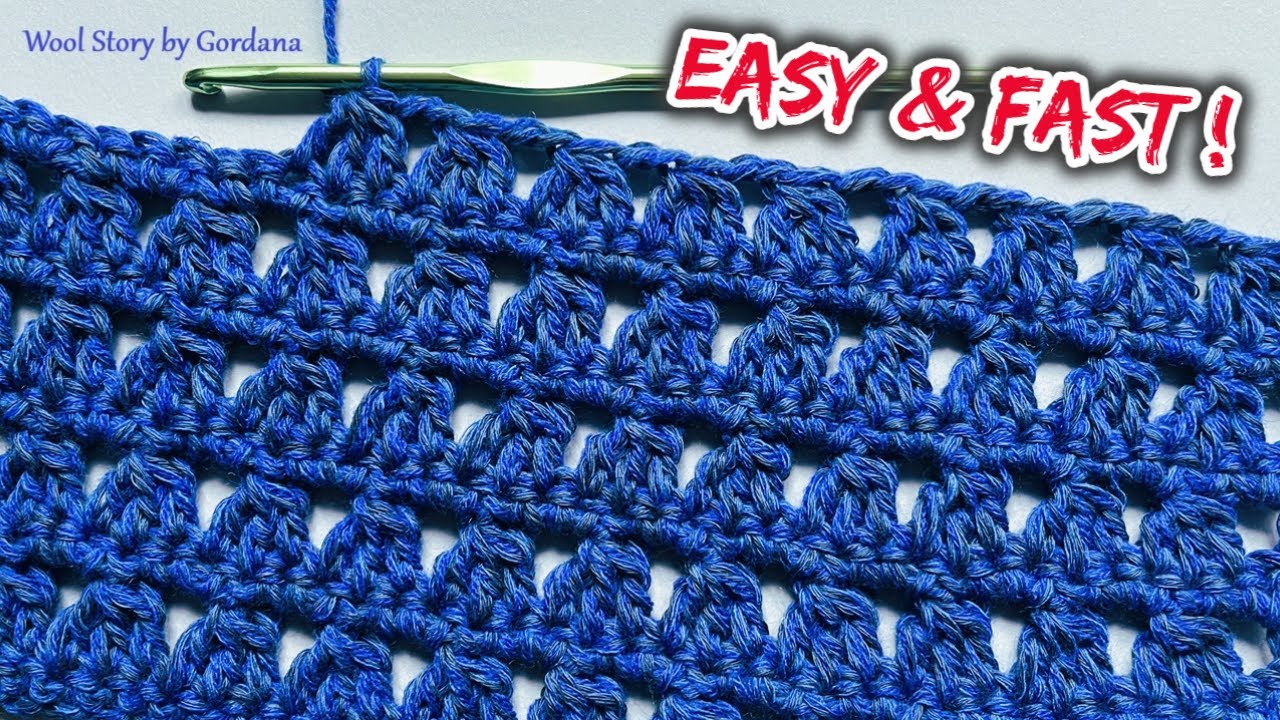 474 👌 Beginner’s Guide 💫 How to Crochet Simple Stitches Easy & Fast