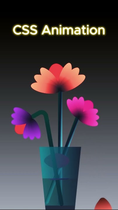 Flower πΉ animation using HTML & CSS #htmlcssproject #animation # ...