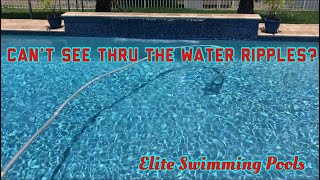 How to Disperse Water Ripples in a Pool | Pool Cleaning Pro Tip