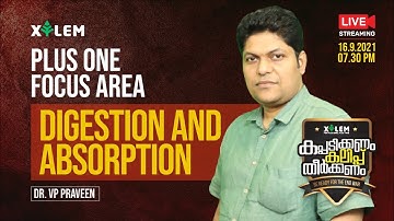 DIGESTION AND ABSORPTION | PV | PLUS ONE FOCUS AREA BIOLOGY | XYLEM LEARNING