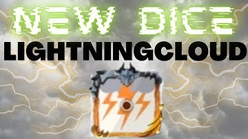 This is the power of the LIGHTNING CLOUD?! | Random Dice: Defense