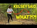 Kelsey's First Disc Golf Round in Virginia
