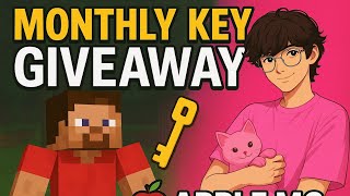 AppleMC Monthly Key Giveaway - Join & Win Today! #applemc #gaming #minecraft #aloo